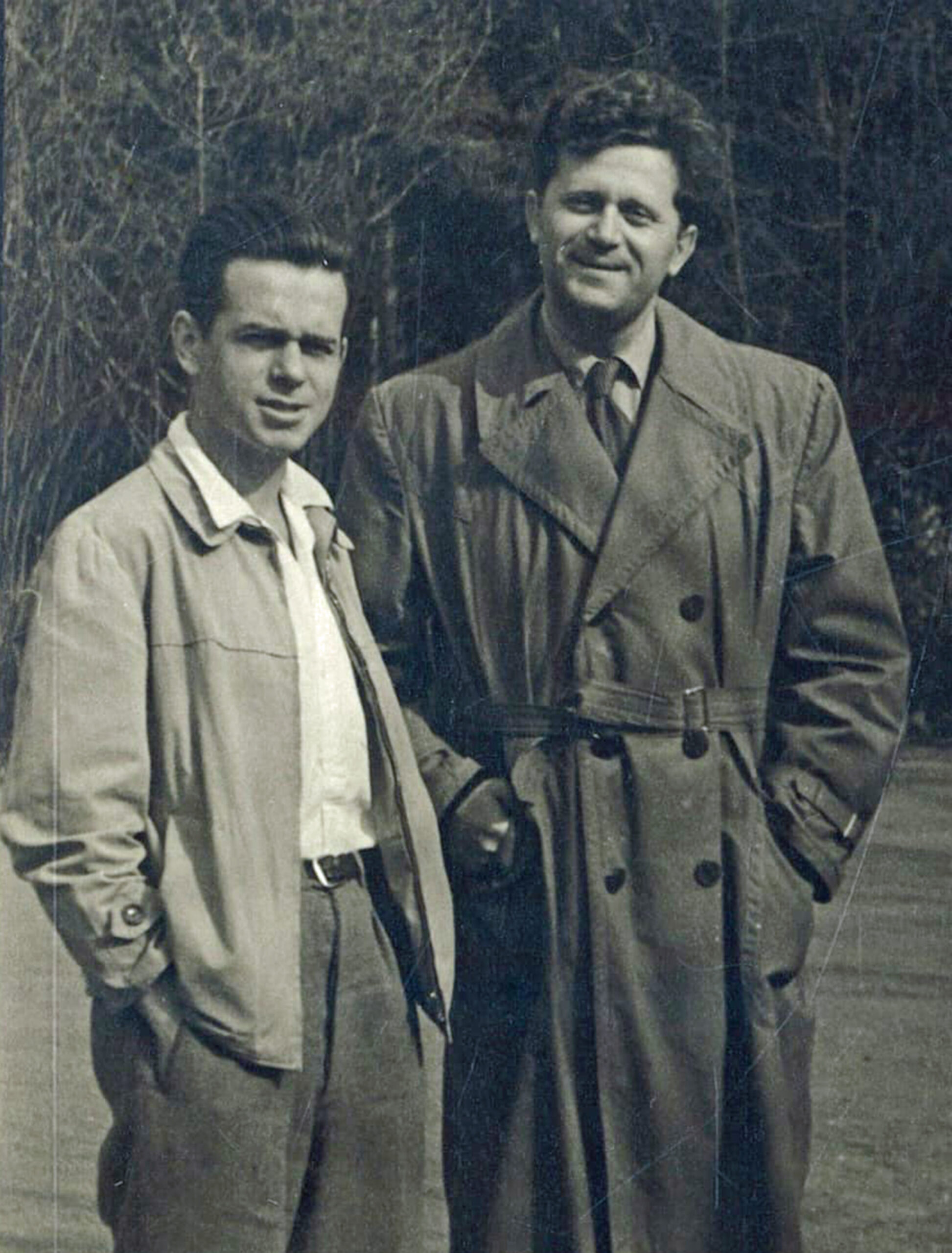 Edison Denissow und Anatol Vieru als Kommilitonen in Moskau, 1951
Foto privat © Andrei Vieru